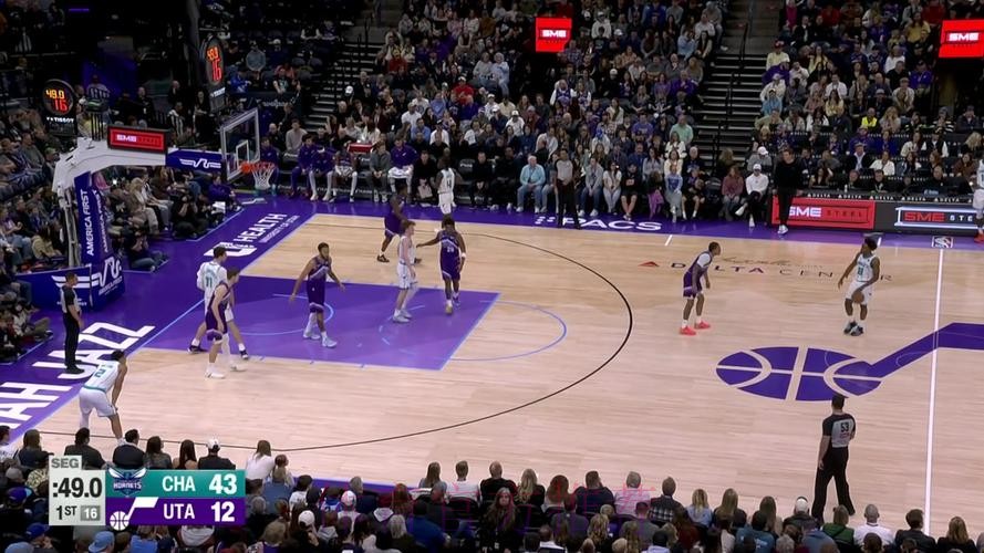 常规赛1月11日：黄蜂VS爵士 集锦